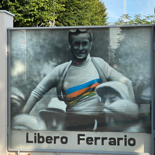 Murale dedicato a Libero Ferrario