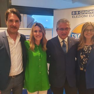 Da sinistra, Licata, Paita, Librandi e Gadda