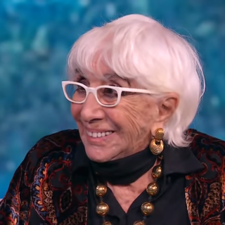 Lina Wertmüller ospite di una trasmissione Rai