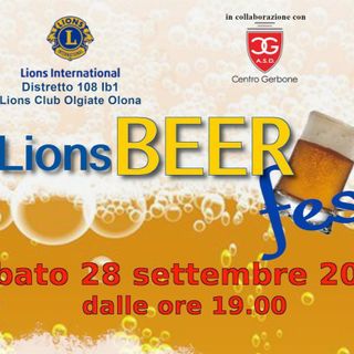 Torna a Olgiate la Lions Beer Fest