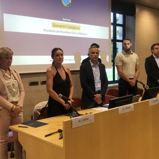 VIDEO E FOTO. Liuc, il premio Panathlon a Pietro Ariatta: «Lo sport mi ha aiutato a gestire le risorse»
