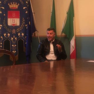 Lorenzo Ferrari della società Amati Live durante la presentazione
