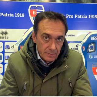 Luca Prina, mentre risponde oggi alle domande dei giornalisti