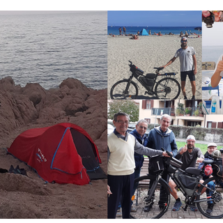 Alcuni momenti del viaggio di Luca fino al ritorno a Busto