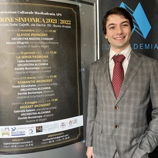 Il maestro Davide Bontempo