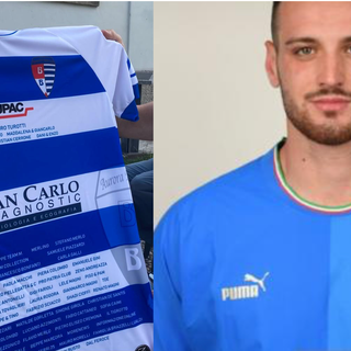 La maglia dei playoff lo scorso anno, un'unione di forze strepitosa, e Federico Gatti con la maglia azzurra