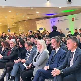 VIDEO. Al via i lavori di collegamento ferroviario: «Malpensa unirà l'Europa e non solo»