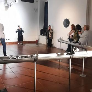 L'inaugurazione della mostra