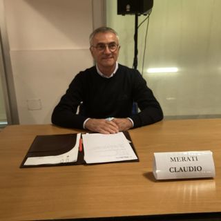 Pirola con Merati, che lascia la Uyba