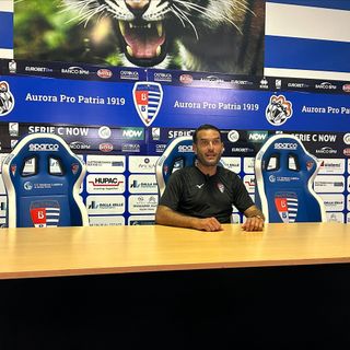 Sotto la lista dei convocati di mister Colombo (crediti: Aurora Pro Patria)