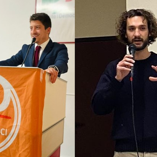 Da sinistra, Michelangelo Moffa e Samuele Oppedisano