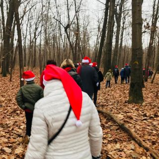 Marnate: esploratori con Babbo Natale a spasso nel bosco