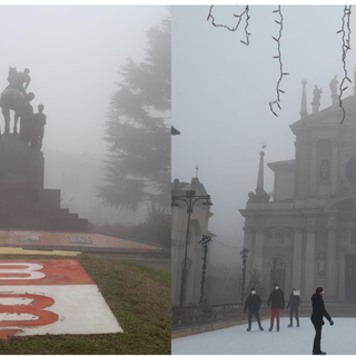 FOTO. La nebbia antica compagna di viaggio, che tanto occulta e molto altro rivela