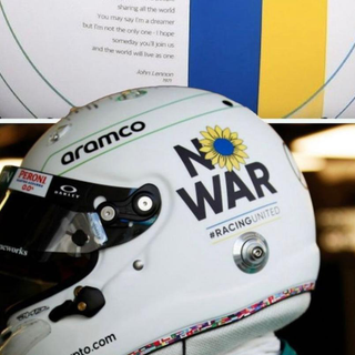 Il casco di Vettel