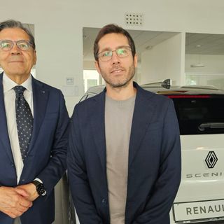 L'amministratore unico Giorgio Paglini e il professor Giulio Salvadori