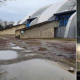 Parcheggio gruviera al PalaDrago di Busto: «Quando piove è un disastro»