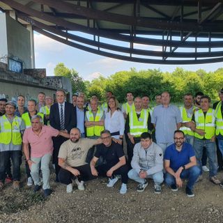 Busto, seicento giorni di lavori per il palaginnastica. Il sindaco: «Lo dobbiamo alla città»