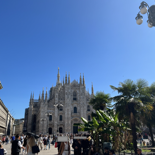 Com'era piazza Duomo: il paesaggio ora diventa alpino