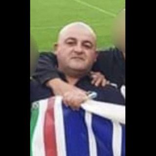Paolo nella foto postata dagli ultras