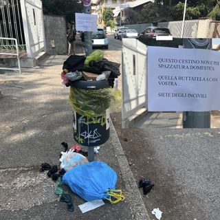LA FOTO. Lo chiamavano cestino, ma scatta la rivolta: «Non è per la spazzatura domestica, incivili»
