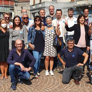 La squadra del Partito Democratico di Gallarate