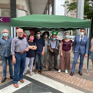 Pd in centro, tra le visite quella del segretario provinciale