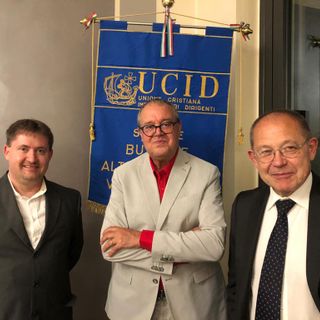 Il professor Petrosino all’Ucid: «Dobbiamo diventare migliori, non i migliori»