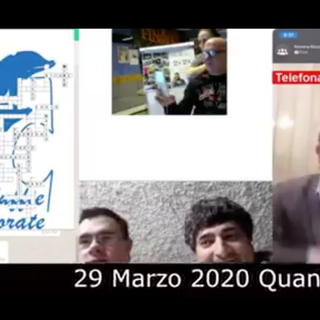 Un'immagine della trasmissione di due anni fa
