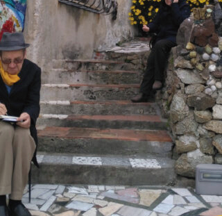 Pinuccio Magini nel manifesto dell'iniziativa