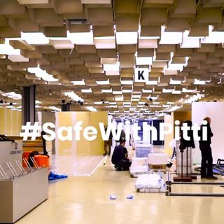I preparativi e l'hashtag chiave #SafeWithPitti