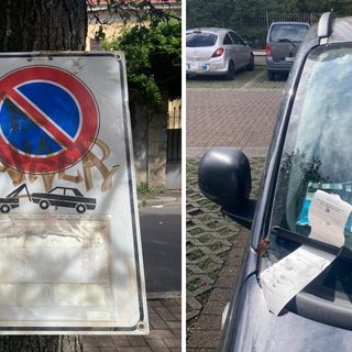 Divieto di sosta temporaneo senza indicazioni, fioccano le multe