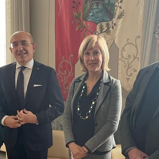 La visita del Prefetto a Palazzo Brambilla