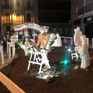 la creazione delle scuole Dante, vincitrice dell'ultima edizione de &quot;La città dei presepi&quot;