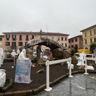 Il presepe storicamente era in piazza Santa Maria