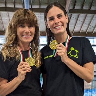 Olgiate è d'oro agli italiani di sincro con il duo Michela Barbini-Alessia Fornasini