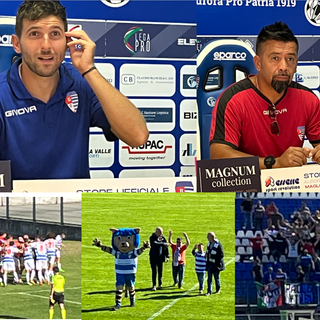 La partita nelle immagini: Nicco, Vargas, il gruppo, il giro d'onore con la mascotte, gli ultras