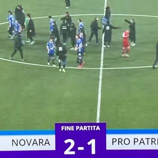 Il Novara ribalta la Pro Patria: 2-1 nel derby del Ticino