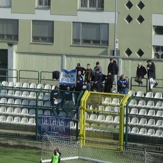 Gli ultras, tra i pochi accanto ai tigrotti anche a Vercelli fino all'ultimo