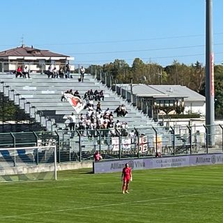 I tifosi piemontesi in curva
