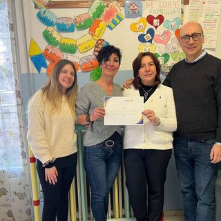 Rotary Club Ticino dona il ricavato della lotteria natalizia a Progetto Pollicino