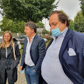 La visita di Matteo Renzi