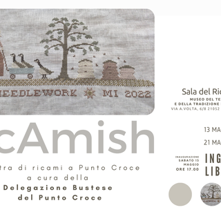 Punto Croce, anzi ricAmish. Un viaggio per aiutare la cooperativa Davide