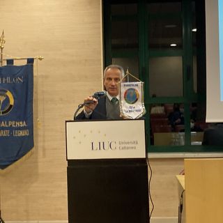 Il presidente della Liuc, Riccardo Comerio