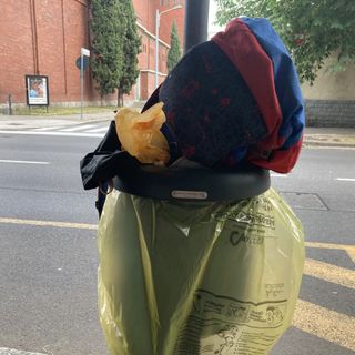 FOTO. Zaini, fustini, bottiglie, verde: si scrive cestino, si legge minidiscarica