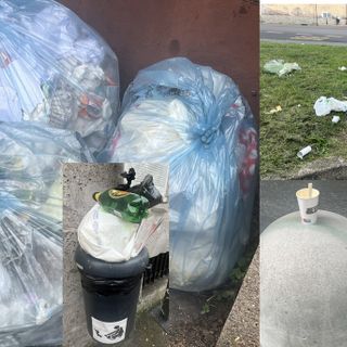 FOTO. I rifiuti di stazione in stazione: fuori data, fuori cestino e creativi