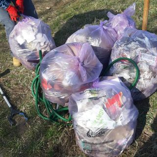 Gli olgiatesi si ripuliscono via Ombrone