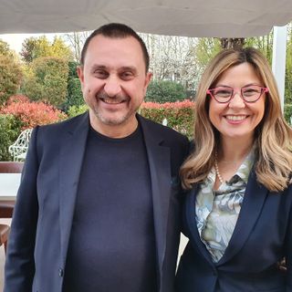 Ettore Rosato con Maria Chiara Gadda