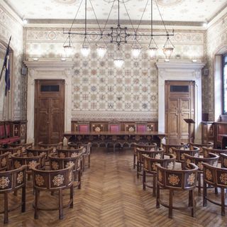 Sala degli Stemmi di Palazzo Malinverni