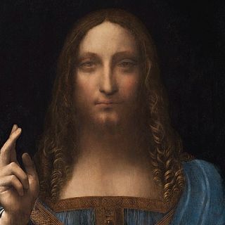 &quot;Salvator mundi&quot;, dettaglio, immagine da Wikipedia