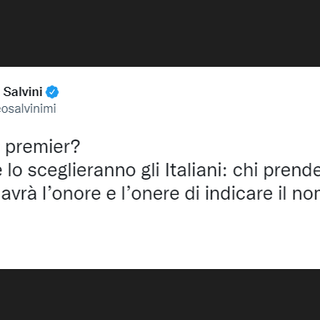 Salvini: «Il prossimo premier lo indicherà chi prenderà più voti»